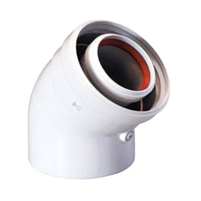 Отвод 45° Baxi D=80, HT